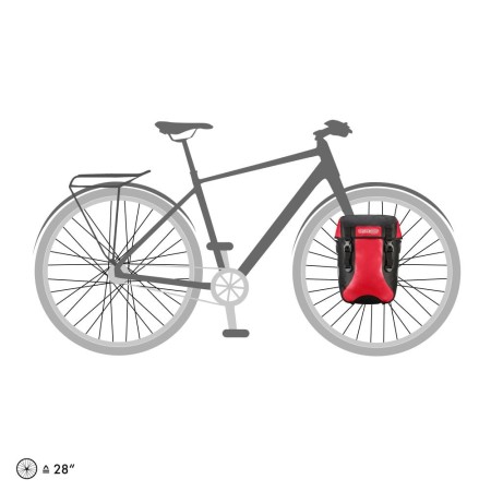 Ortlieb sakwy uniwersalne sport-packer classic red-black 30l - rove.pl