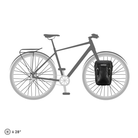 Ortlieb sakwy uniwersalne sport-packer classic black 30l - rove.pl