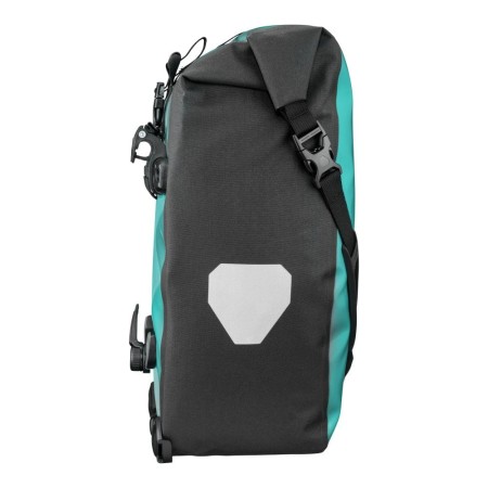 Ortlieb sakwy tylne back-roller free lagoon-black 40l - rove.pl
