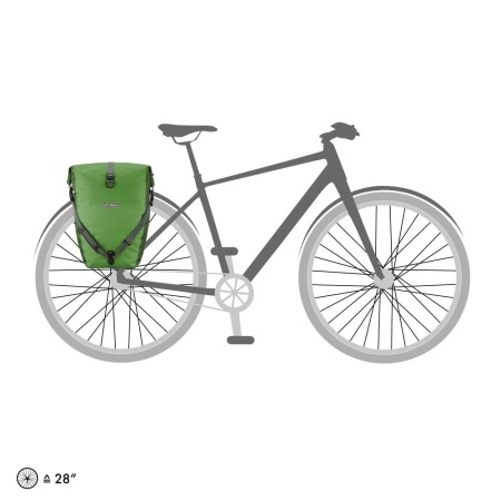 Ortlieb sakwy tylne back-roller plus kiwi-moss green 40l - rove.pl