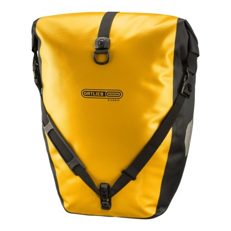 Ortlieb sakwy tylne back-roller classic sunyellow-black 40l - rove.pl