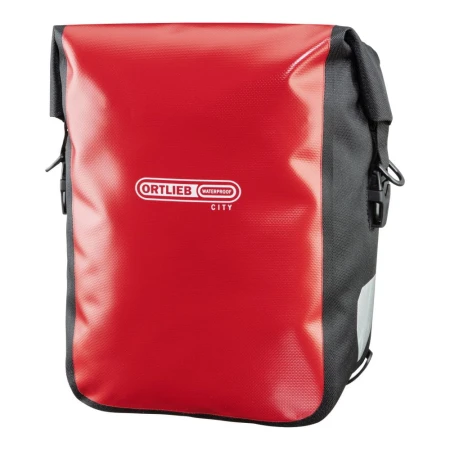 Ortlieb sakwy uniwersalne sport-roller city red-black 25l - rove.pl