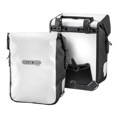 Ortlieb sakwy uniwersalne sport-roller city white-black 25l - rove.pl
