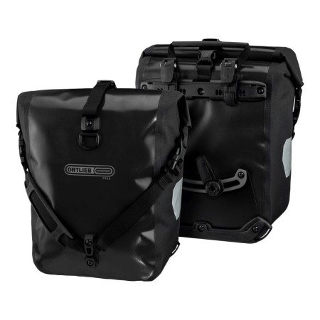 Ortlieb sakwy uniwersalne sport-roller free black 25l - rove.pl