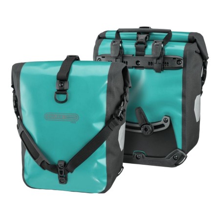 Ortlieb sakwy uniwersalne sport-roller free lagoon-black 25l - rove.pl
