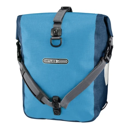 Ortlieb sakwy uniwersalne sport-roller plus dusk blue-denim 25l - rove.pl