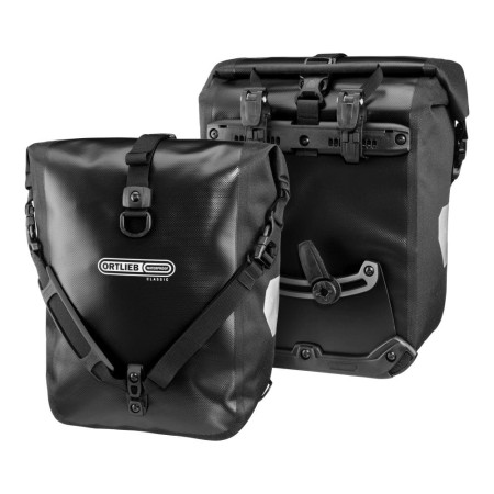 Ortlieb sakwy uniwersalne sport-roller classic black 25l - rove.pl