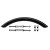 Ortlieb błotnik do bagażnika tylnego quick rack mudguard 72mm mtb - rove.pl
