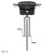 Ortlieb koszyk przedni up-town city 17,5l black bez mocowania - rove.pl