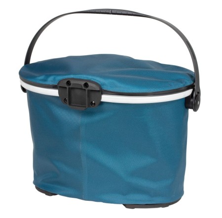 Ortlieb koszyk przedni up-town city 17,5l petrol bez mocowania - rove.pl