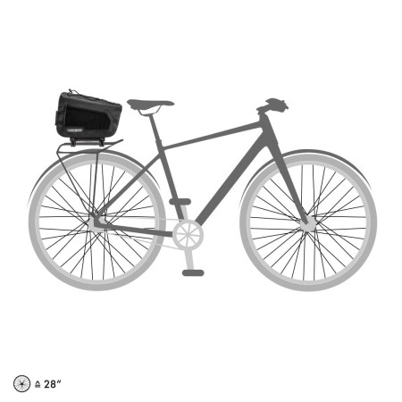 Ortlieb torba na bagażnik e-trunk black - rove.pl