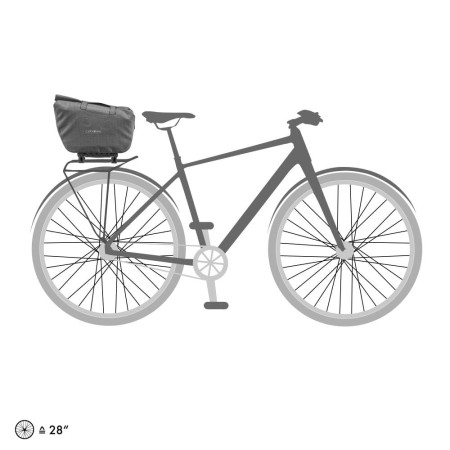 Ortlieb torba na bagażnik trunk bag rc urban pepper - rove.pl