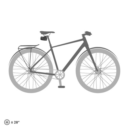 Ortlieb torba podsiodłowa saddle-bag two  micro black matt 0,8l - rove.pl