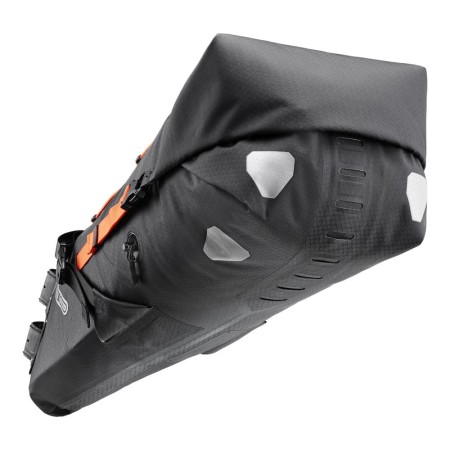 Ortlieb torba bike packing podsiodłowa seat-pack black matt 16,5l - rove.pl