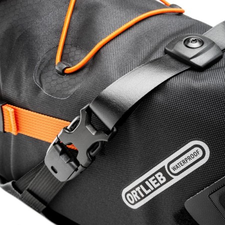 Ortlieb torba bike packing podsiodłowa seat-pack black matt 16,5l - rove.pl