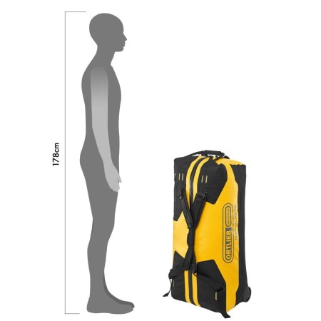 Ortlieb eksped. torba duffle  rs sun yellow-black 110l - rove.pl