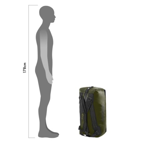 Ortlieb eksped. torba duffle olive-black 60l - rove.pl