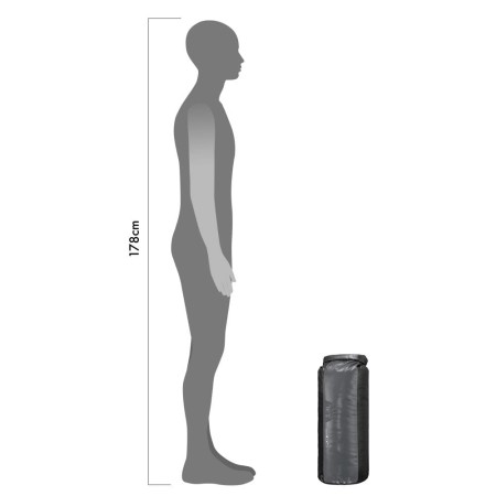 Ortlieb worek dry bag pd350 black-slate  13l - rove.pl