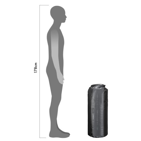 Ortlieb worek dry bag pd350 black-slate  79l - rove.pl