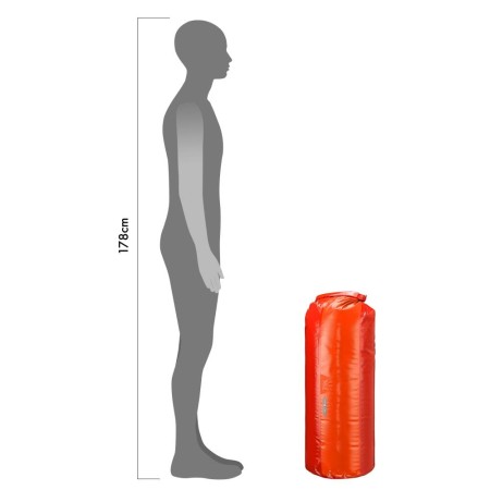 Ortlieb worek dry bag pd350 cranberry-signalred  79l - rove.pl