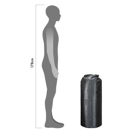 Ortlieb worek dry bag pd350 black-slate 109l - rove.pl