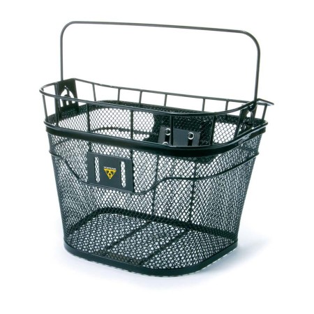 Topeak koszyk na kierownicę basket front black - rove.pl