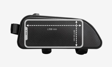 Topeak torba na ramę fastfuel drybag x, 1.25l, mieści 6,5" smartphon - rove.pl