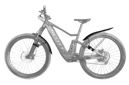 Topeak błotnik zestaw tetrafender set m1&m2 (dla koła od 26" do 29") - rove.pl