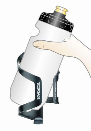 Topeak koszyk dualside cage alu, grey/black - rove.pl