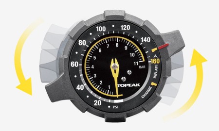 Topeak pompka  podłogowa joeblow booster (pompka z ładowanym zbiornikiem) - rove.pl