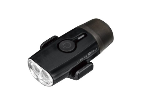 Topeak lampa przednia headlux 100 usb,100 lumen, usb, black - rove.pl