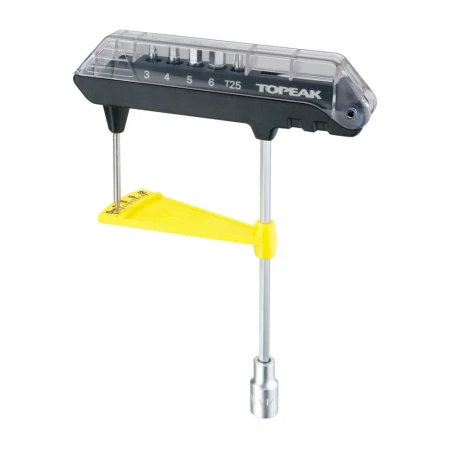 Topeak prepstation klucz serwisowy: combotorq wrench & bit set (zakres 3-12nm) - rove.pl