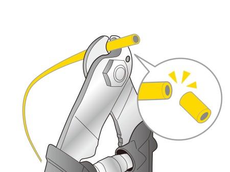 Topeak prepstation klucz serwisowy: cable & housing cutter (obcinacz do pancerzy) - rove.pl