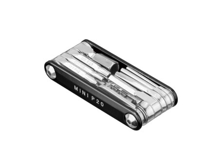Topeak klucz mini p20, 20 funkcji, black - rove.pl