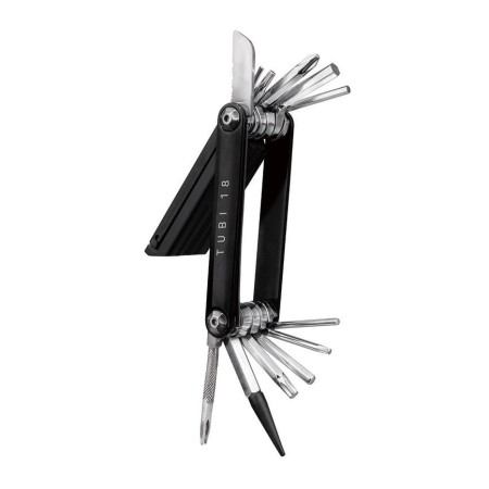 Topeak tubi 18, 18 funkcji, black (zestaw naprawczy do opon bezdędkowych) - rove.pl
