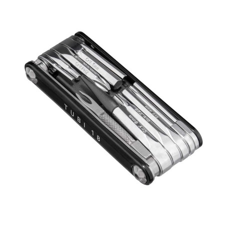 Topeak tubi 18, 18 funkcji, black (zestaw naprawczy do opon bezdędkowych) - rove.pl