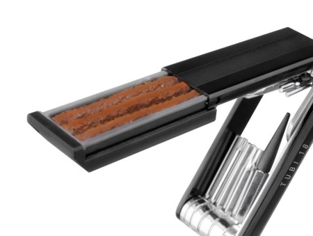 Topeak tubi 18, 18 funkcji, black (zestaw naprawczy do opon bezdędkowych) - rove.pl