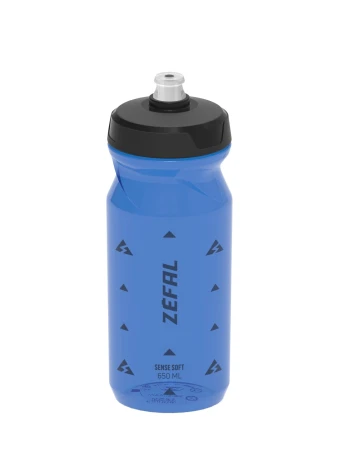 Zefal bidon sense soft  65 bottle - translucent blue 0,65l - rove.pl