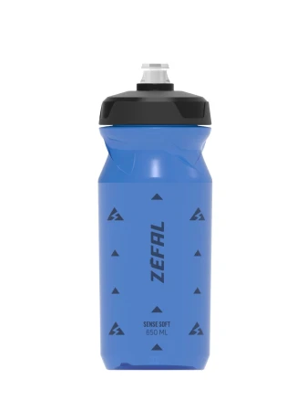 Zefal bidon sense soft  65 bottle - translucent blue 0,65l - rove.pl