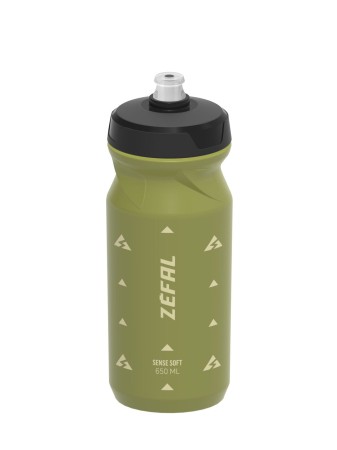 Zefal bidon sense soft  65 bottle - olive green 0,65l - rove.pl