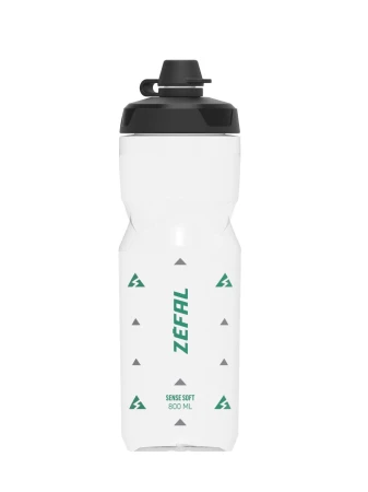 Zefal bidon sense soft 80 no-mud bottle - translucent 0,80l - rove.pl