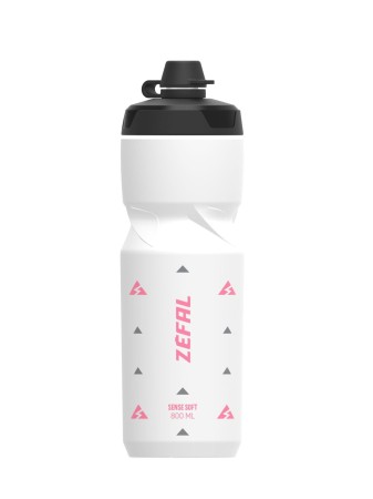Zefal bidon sense soft 80 no-mud bottle - white 0,80l - rove.pl