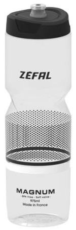 Zefal bidon magnum (soft-cap)-translucent (black), 1l - rove.pl
