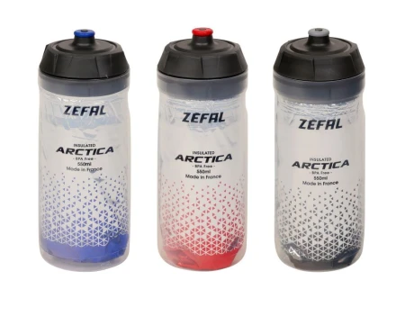 Zefal bidon termiczny arctica 55 silver/blue 0,55l - rove.pl