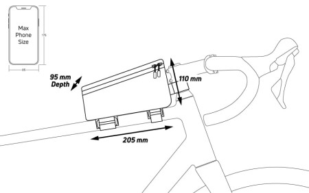 Zefal torba na ramę console pack t2 - rove.pl