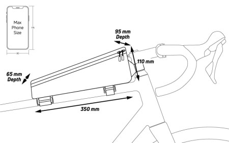 Zefal torba na ramę console pack t3 - rove.pl