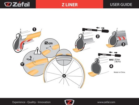Zefal wkładka antyprzebiciowa z-liner 27 mm - rove.pl