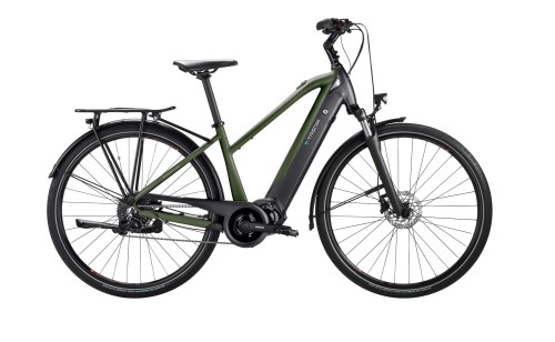 Przejdź do produktu Rower Elektryczny Bianchi T-Tronik T-Type Step-through X5 9sp Green YSBT9