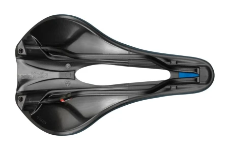 Siodło SELLE ITALIA NOVUS BOOST EVO GRAVEL TM, Superflow L (id match - L3), Manganese Rail, Soft-Tek, 242g, Niebieskie - rove.pl