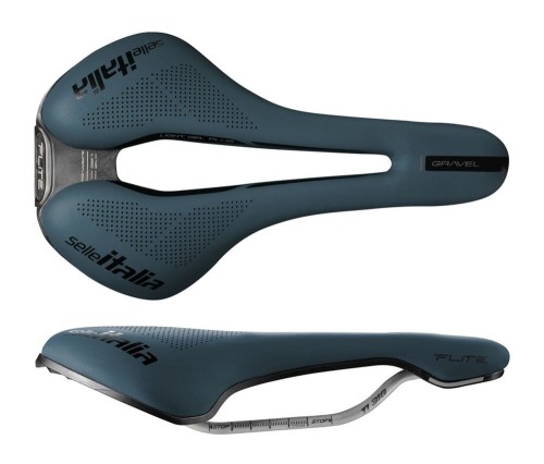 Przejdź do produktu Siodło SELLE ITALIA FLITE BOOST GRAVEL TI316, Superflow L (id match - L3), TI 316 Rail, Fibra-Tek, Light Gel, 232g, Niebieskie